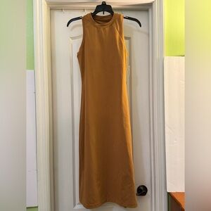 Mono B Sleeveless Built in Padded Bra Dress